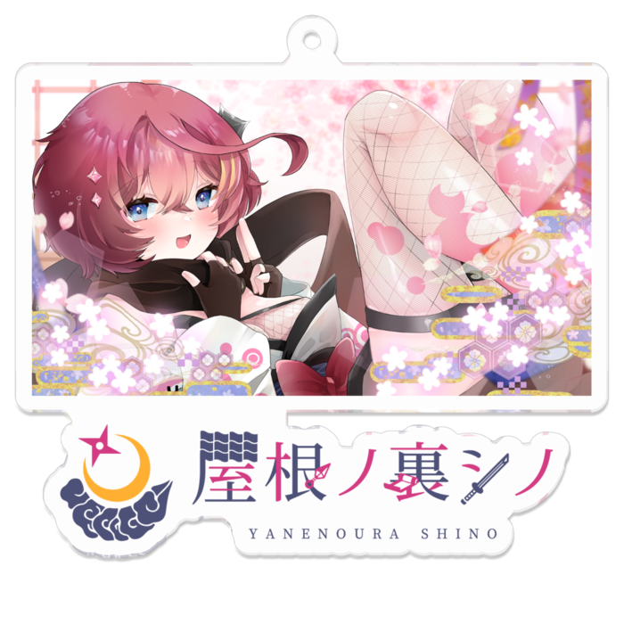 アクリルキーホルダー - 70 x 70 (mm)