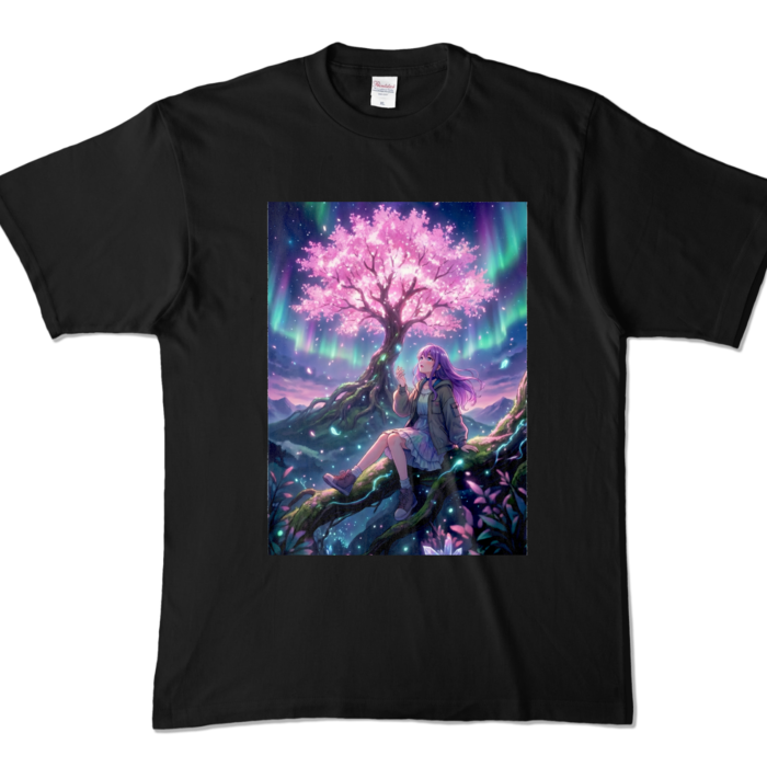 カラーTシャツ - XL - ブラック (濃色)