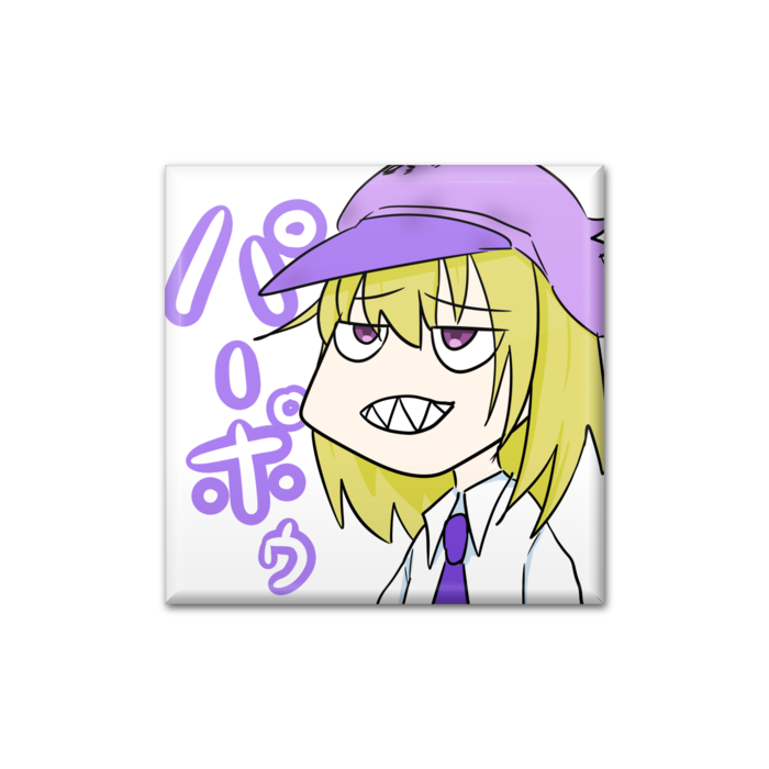 缶バッジ - 四角形40mm