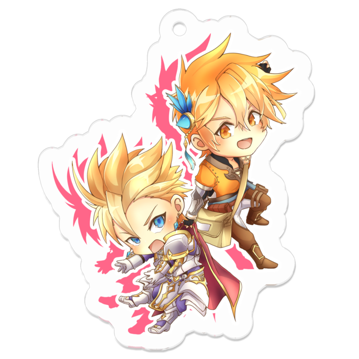 アクリルキーホルダー - 50 x 50 (mm)