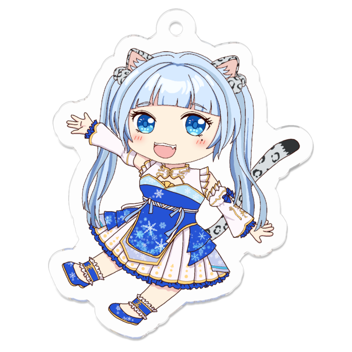 支援用：アクリルキーホルダー - 50 x 50 (mm)(1)