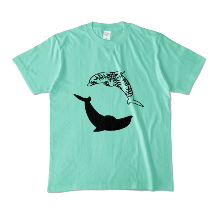 カラーTシャツ - M - アイスグリーン (淡色)