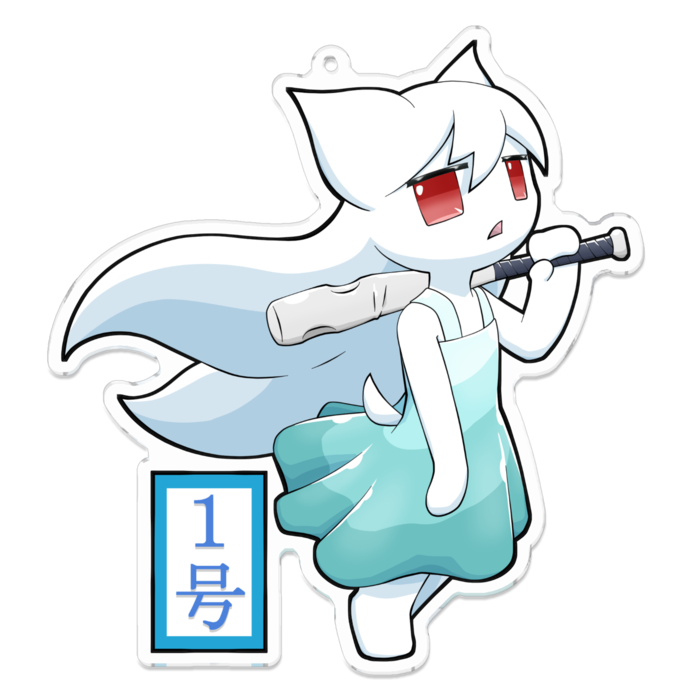 アクリルキーホルダー - 100 x 100 (mm)