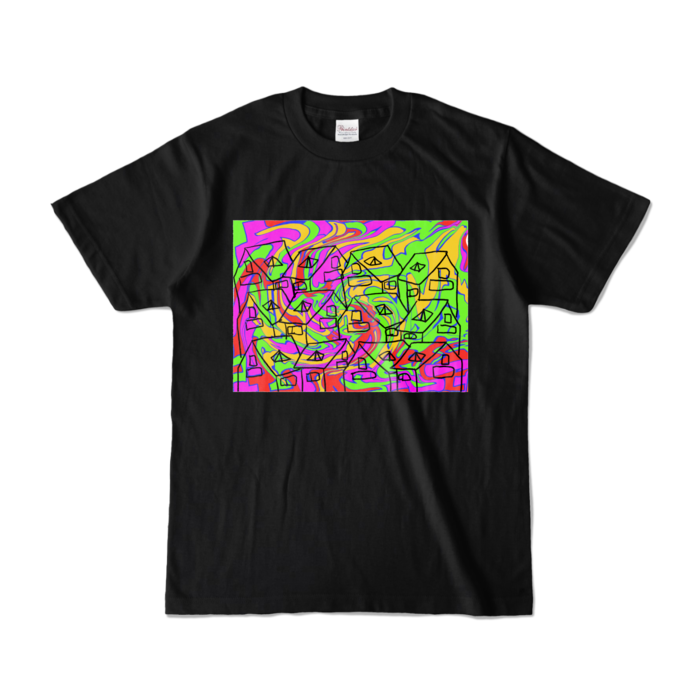 カラーTシャツ - S - ブラック (濃色)