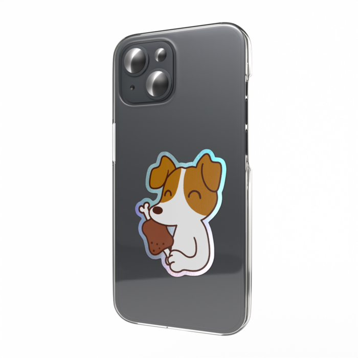 オーロラスマホステッカー - 縦