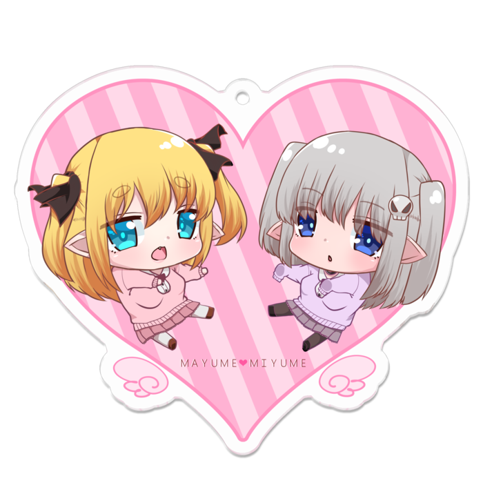 アクリルキーホルダー - 70 x 70 (mm)