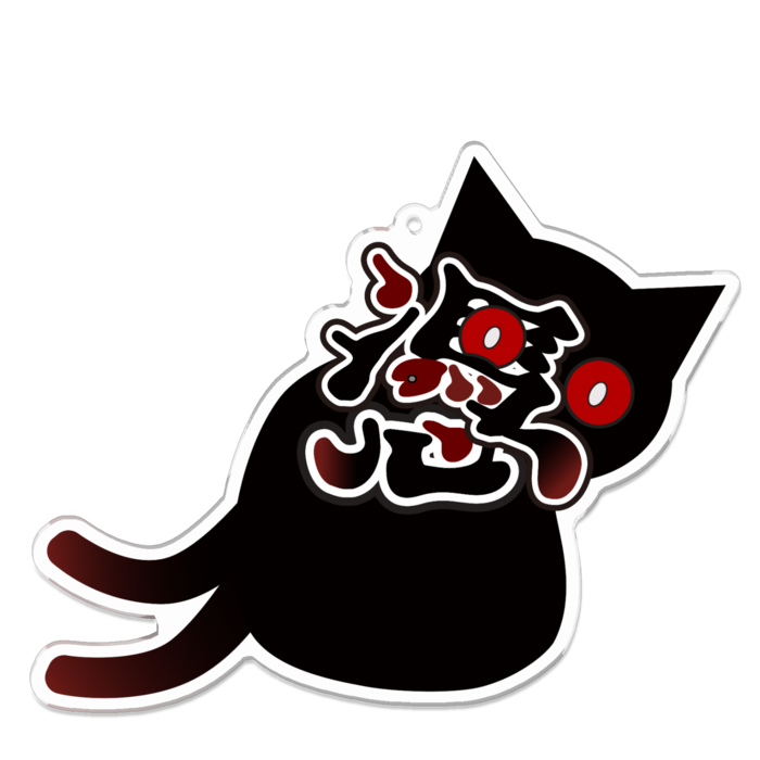 アクリルキーホルダー - W100 × 100mm 以内