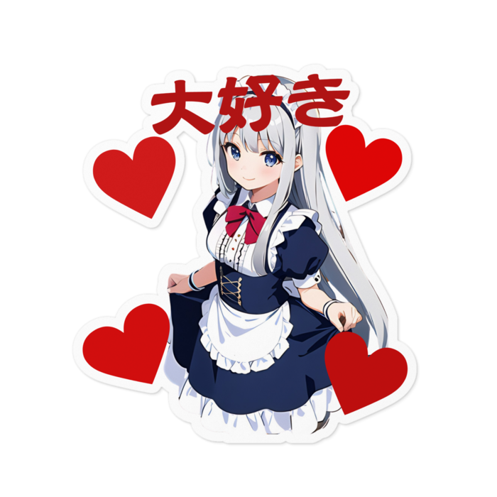 ステッカー - 100 x 100 (mm)