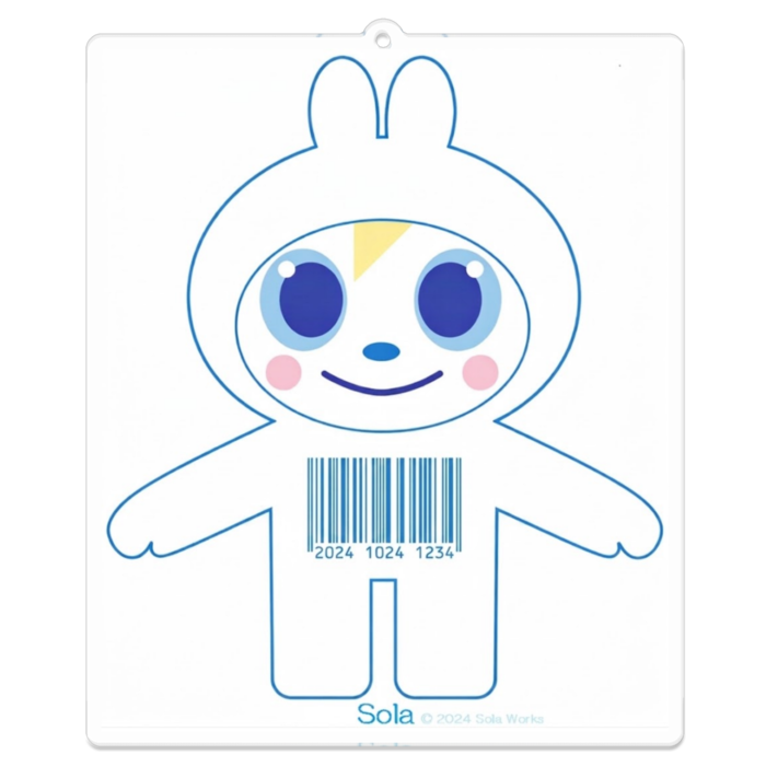 アクリルキーホルダー - W100 × 100mm 以内