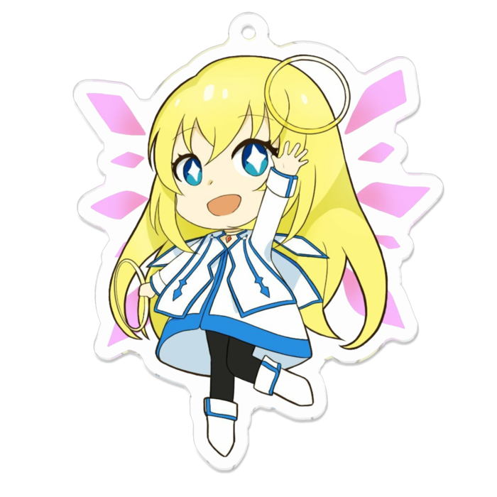 アクリルキーホルダー - 70 x 70 (mm)