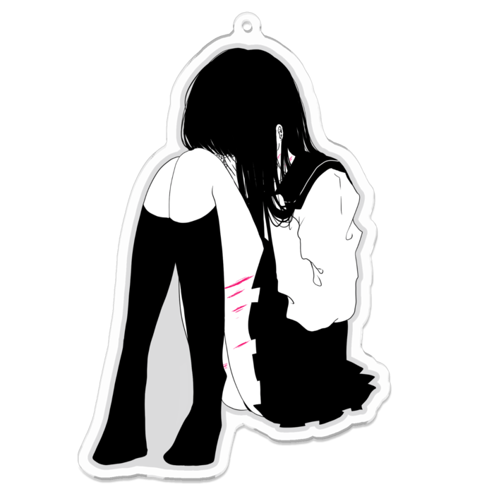 アクリルキーホルダー - 100 x 100 (mm)