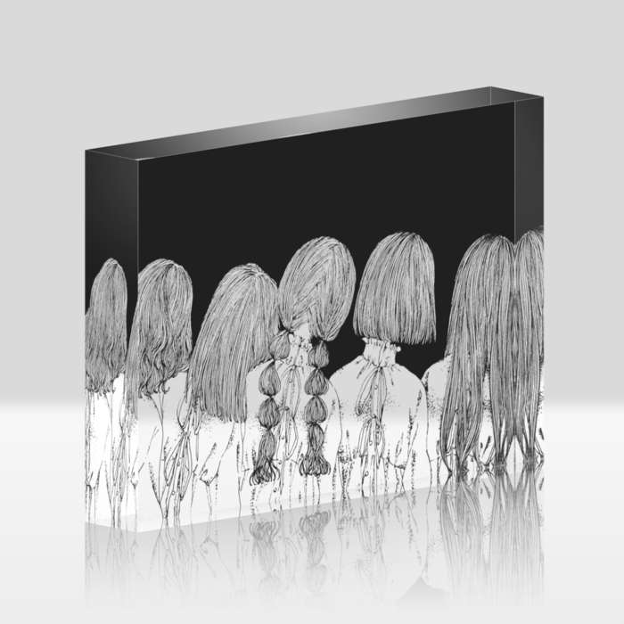 アクリルブロック - 148x100mm