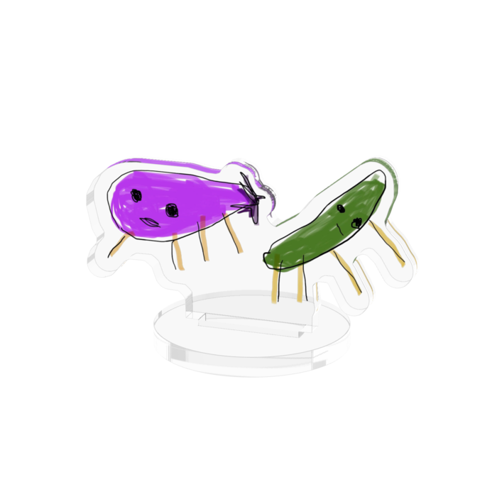 アクリルフィギュア - 50x50mm