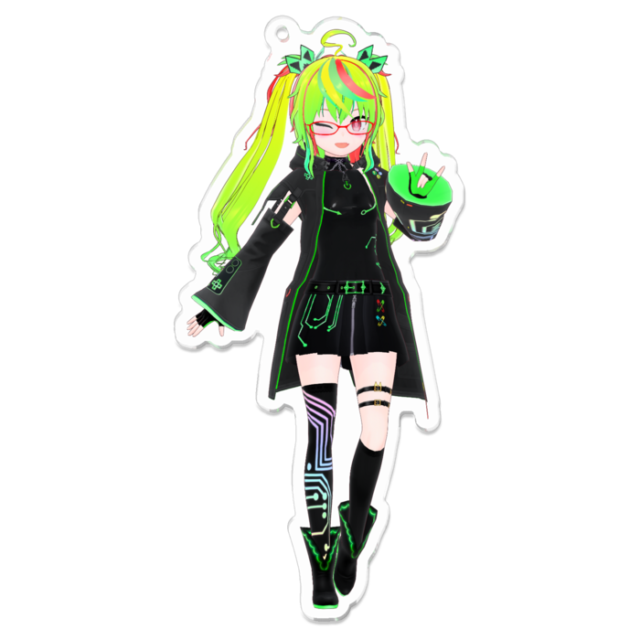 アクリルキーホルダー - 100 x 100 (mm)