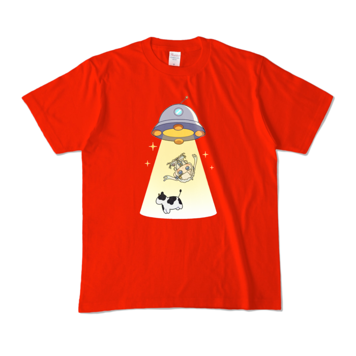カラーTシャツ - M - レッド (濃色)