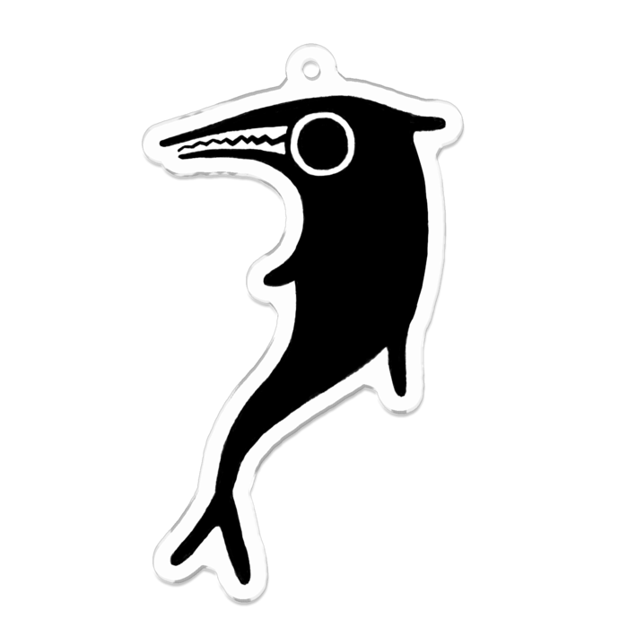 アクリルキーホルダー（コーティング） - 70 x 70 (mm)