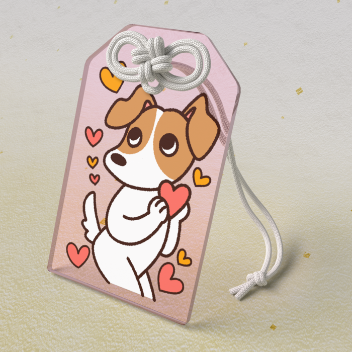 アクリルお守り - 50 × 80mm