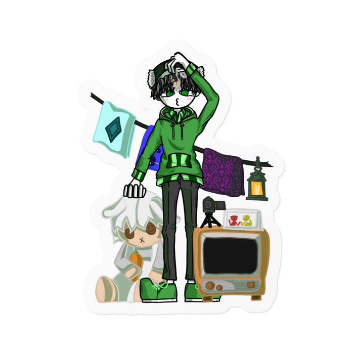 ステッカー - 160 x 160 (mm)