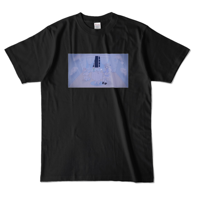 カラーTシャツ - L - ブラック (濃色)