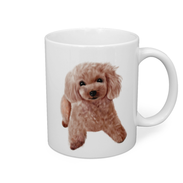 マグカップ - 直径 8 cm / 高さ 9.5 cm