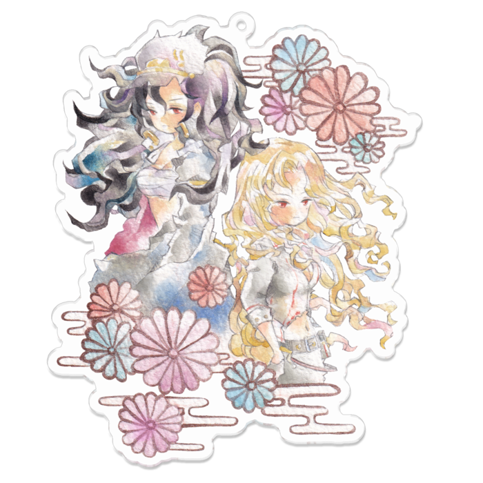 アクリルキーホルダー - 100 x 100 (mm)