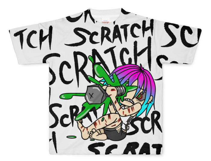 フルグラフィックTシャツ - L - 両面印刷