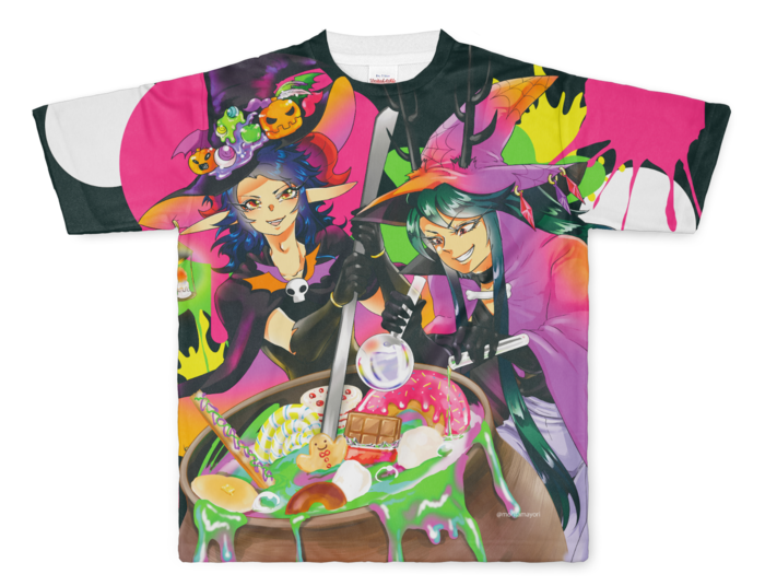 フルグラフィックTシャツ - L - 正面印刷のみ