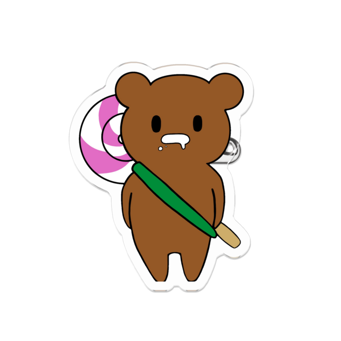 アクリルバッジ - 50 x 50 (mm)