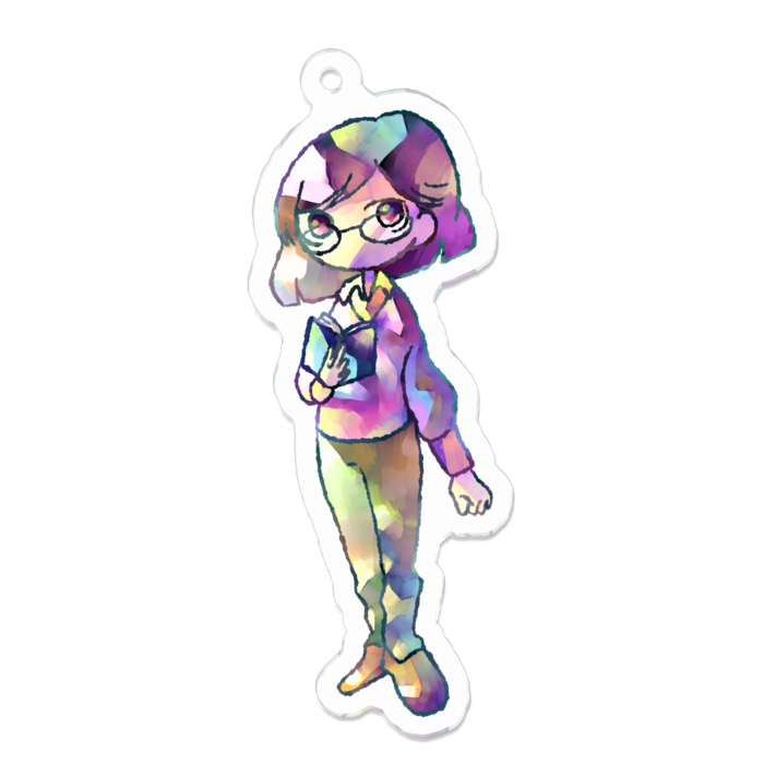 アクリルキーホルダー - 70 x 70 (mm)