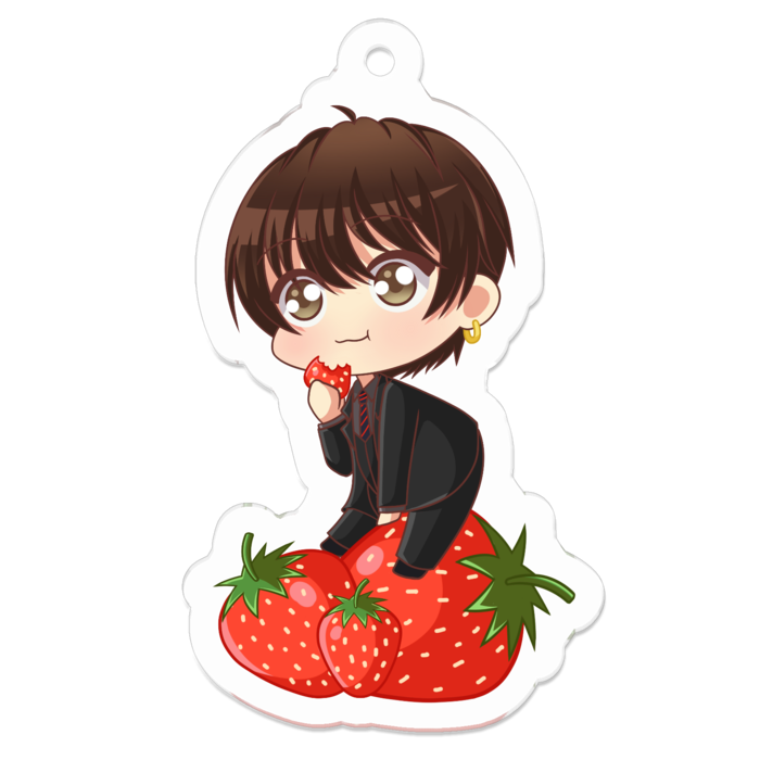 森本慎太郎 アクリルキーホルダー - 50 x 50 (mm)(3)