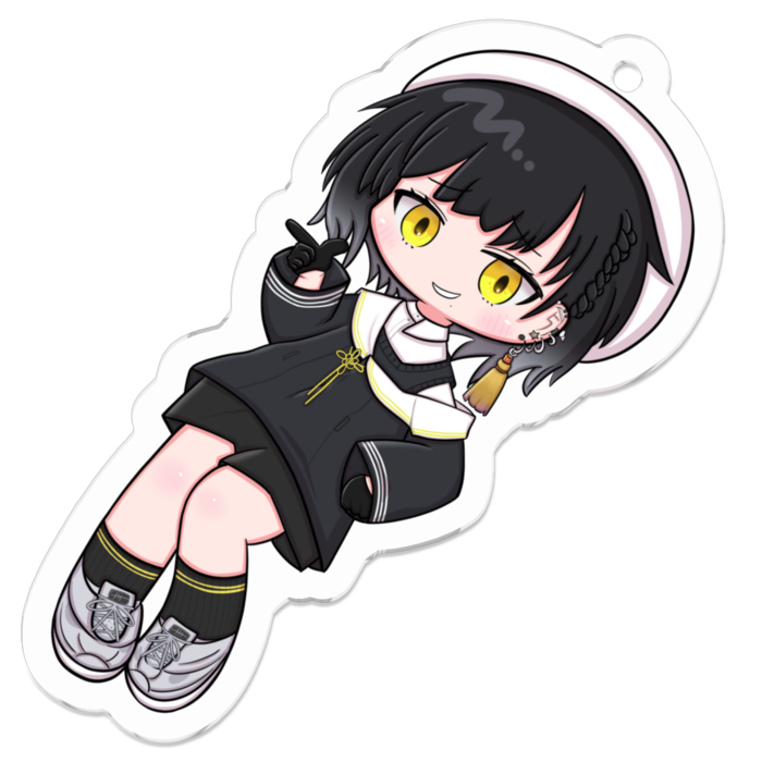 アクリルキーホルダーS 50 x 50 (mm)
