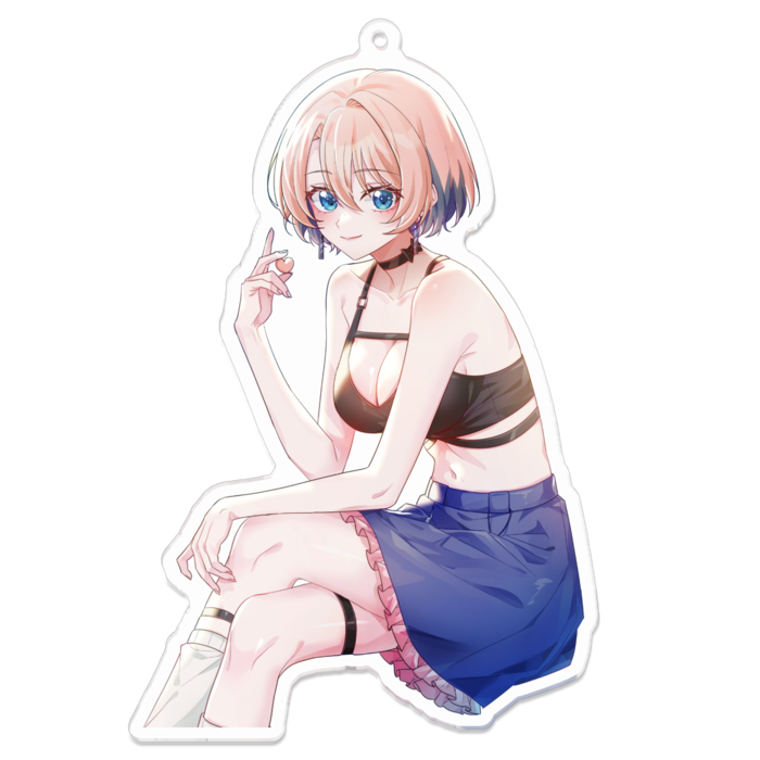 アクリルキーホルダー - 100 x 100 (mm)