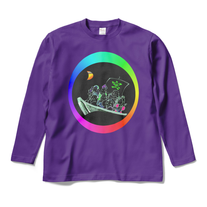 ロングスリーブTシャツ - M - パープル