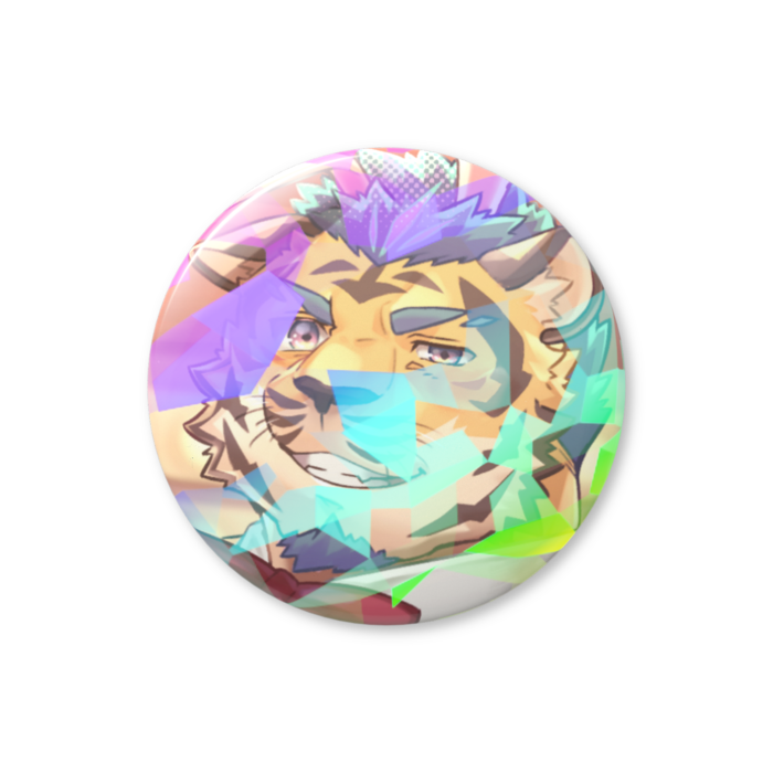 ホログラム缶バッジ - 32mm