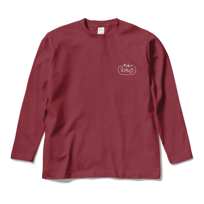 ロングスリーブTシャツ - M - バーガンディ