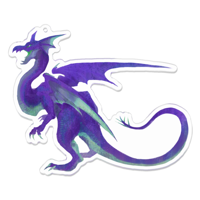 アクリルキーホルダー - 100 x 100 (mm)