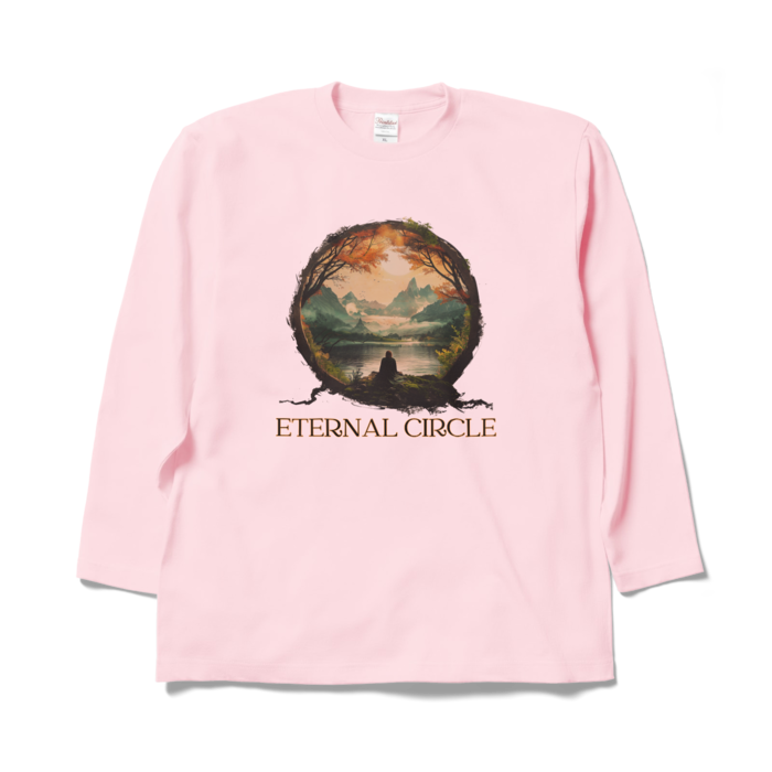 ロングスリーブTシャツ - XL - ライトピンク