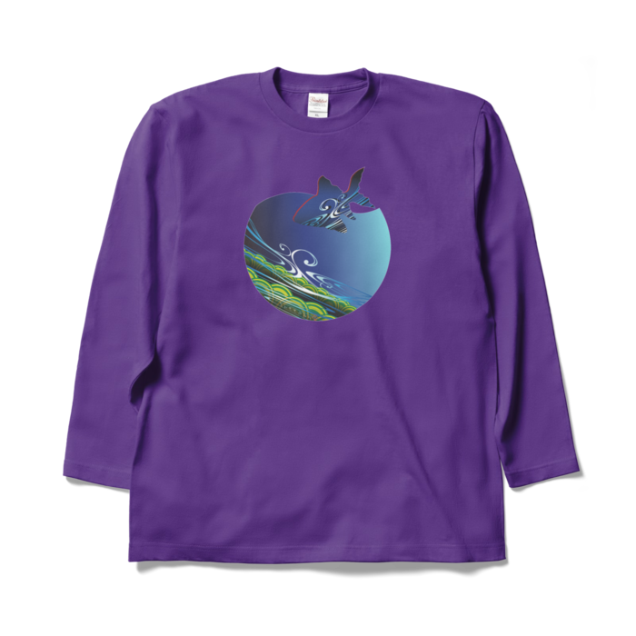 ロングスリーブTシャツ - XL - パープル