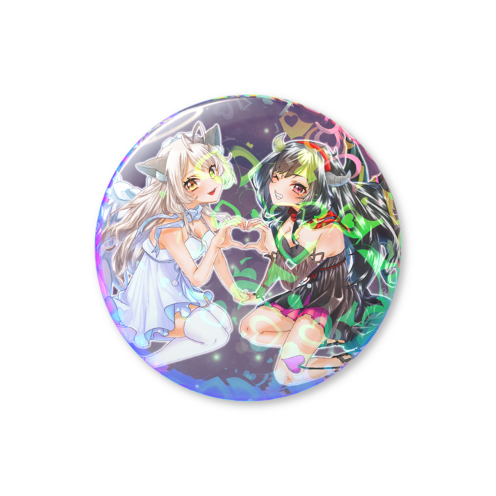 ホログラム缶バッジ - 32mm