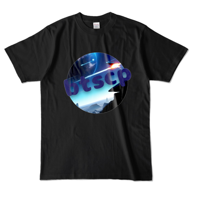 カラーTシャツ - L - ブラック (濃色)｜Colored T-Shirt - L - Black (Dark)