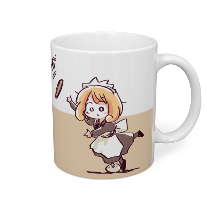 マグカップ - 直径 8 cm / 高さ 9.5 cm