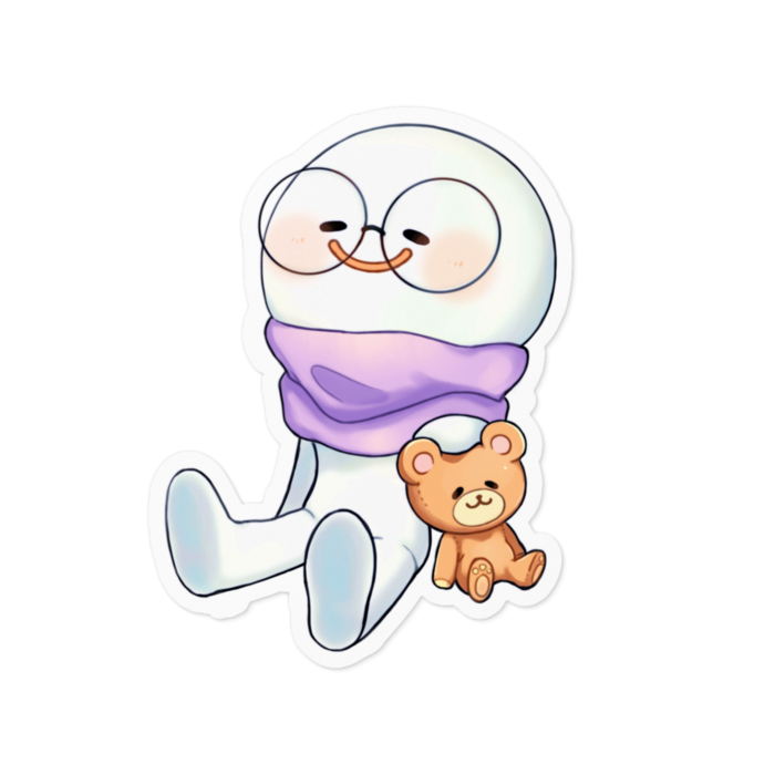 ステッカー - 100 x 100 (mm)