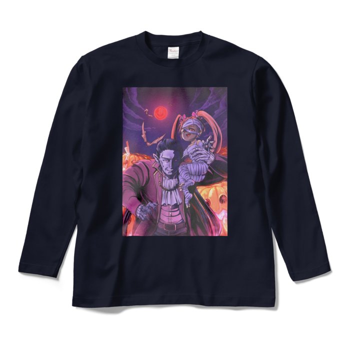 ロングスリーブTシャツ - M - ネイビー