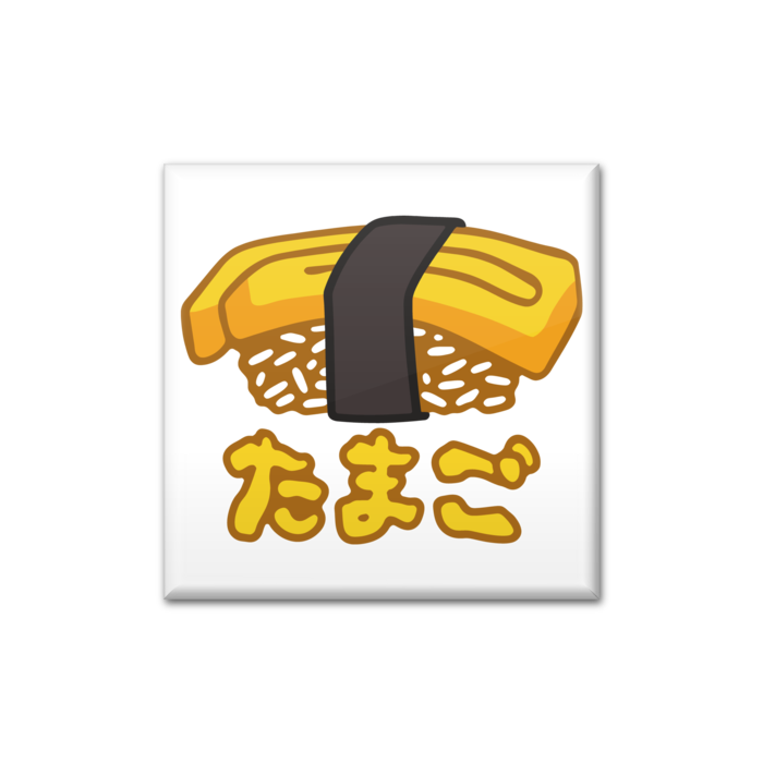 缶バッジ - 四角形40mm