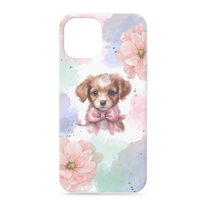 3.ピンク iPhoneケース - iPhone12 ProMax - 正面印刷のみ(2)