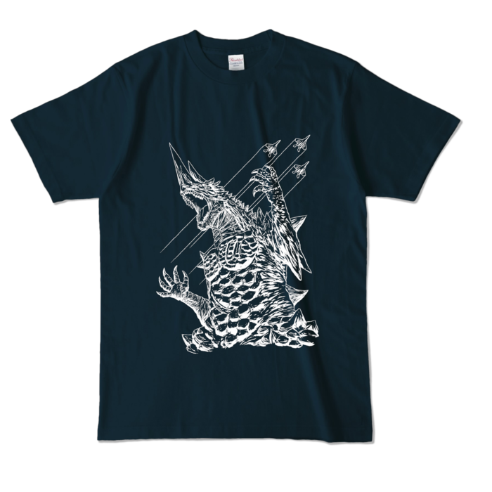 カラーTシャツ - L - ネイビー (濃色)