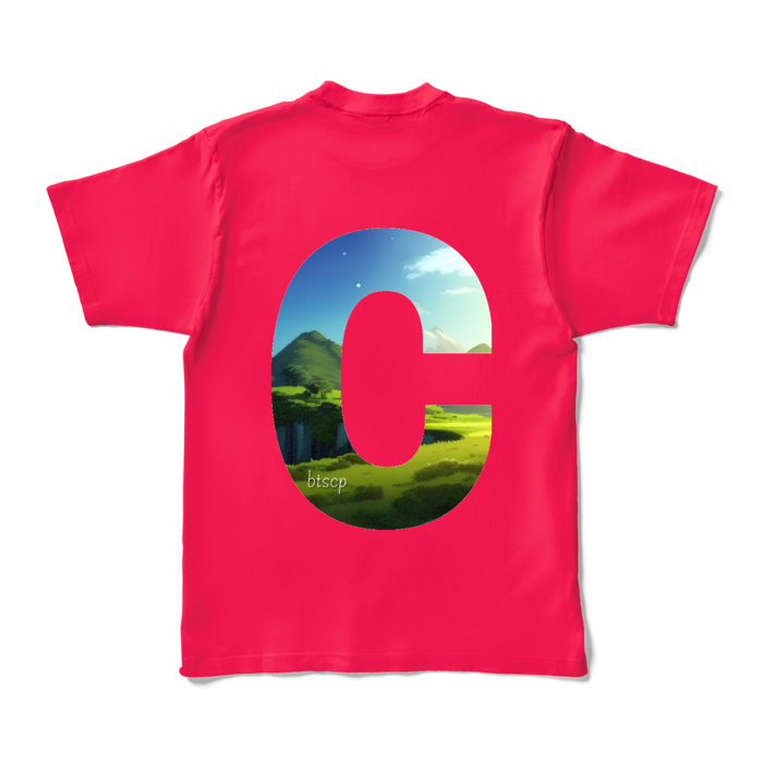 カラーTシャツ - XL - ホットピンク (濃色)