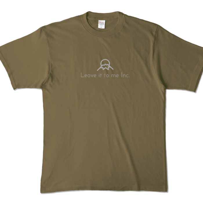 カラーTシャツ - XL - オリーブ (濃色)