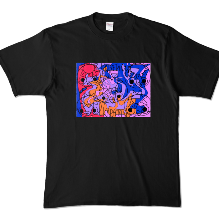 カラーTシャツ - XL - ブラック (濃色)
