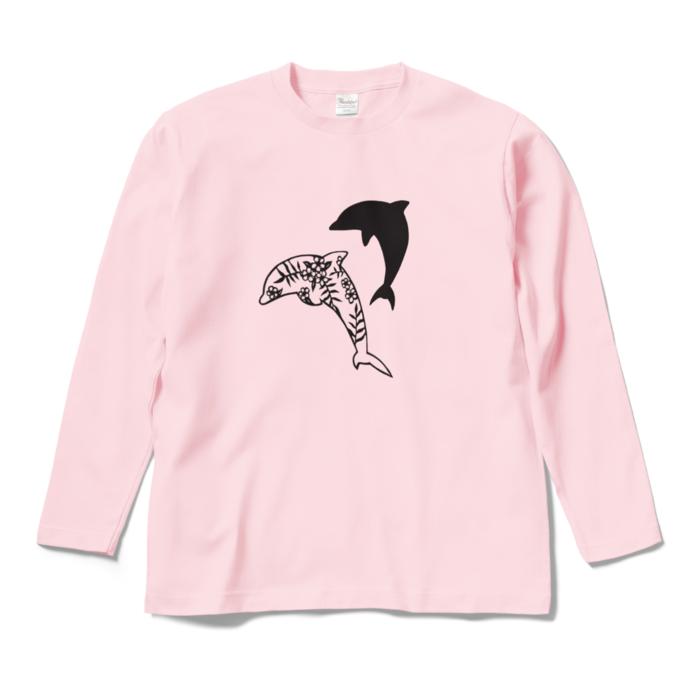 ロングスリーブTシャツ - M - ライトピンク